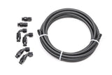 Radium Engineering 6AN Universal PTFE Hose Kit - Black Carbon Radium Engineering Hoses  AXOPROS