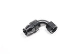 Radium Engineering -8AN 90 Degree PTFE Hose End - Black Radium Engineering Fittings  AXOPROS