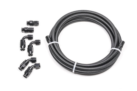 Radium Engineering 8AN Universal PTFE Hose Kit - Black Carbon Radium Engineering Hoses  AXOPROS