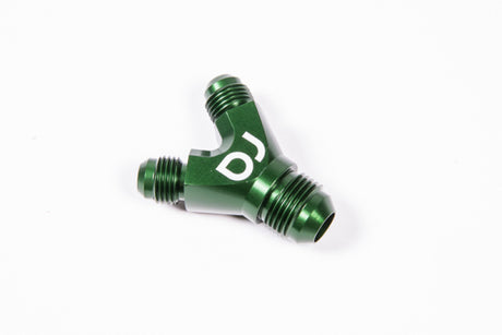 Radium Engineering Dual 6AN to 8AN Y-Adapter Block Fitting Radium Engineering Fittings  AXOPROS