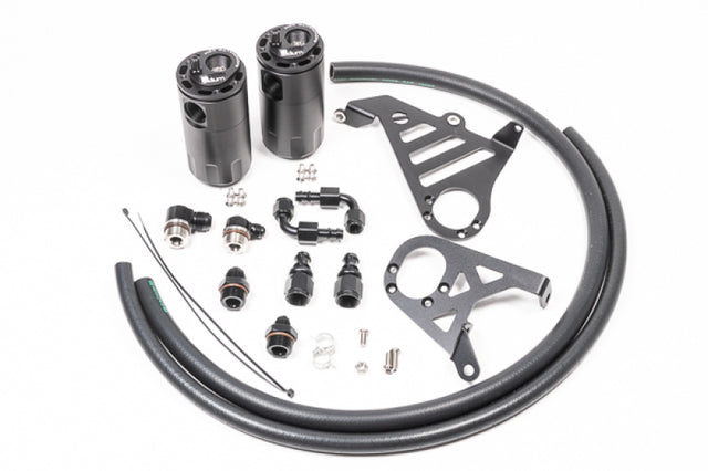 Radium Engineering Dual Catch Can Kit 16-18 Focus RS Fluid Lock Radium Engineering Oil Catch Cans  AXOPROS