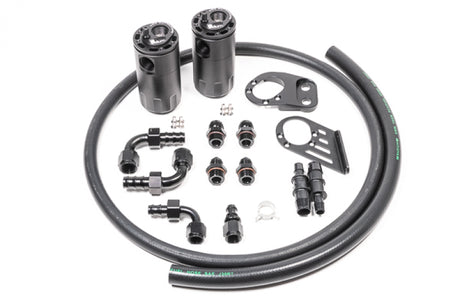 Radium Engineering Dual Catch Can Kit Fiesta ST Fluid Lock Radium Engineering Oil Catch Cans  AXOPROS