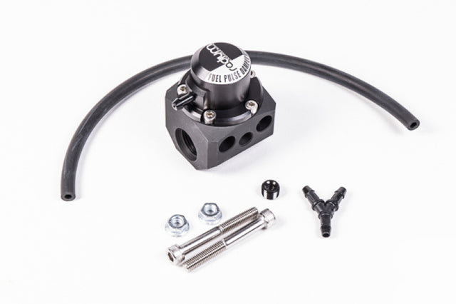 Radium Engineering Fuel Rail In Line Extra Range Pulse Damper 8AN Radium Engineering Fuel Components Misc  AXOPROS