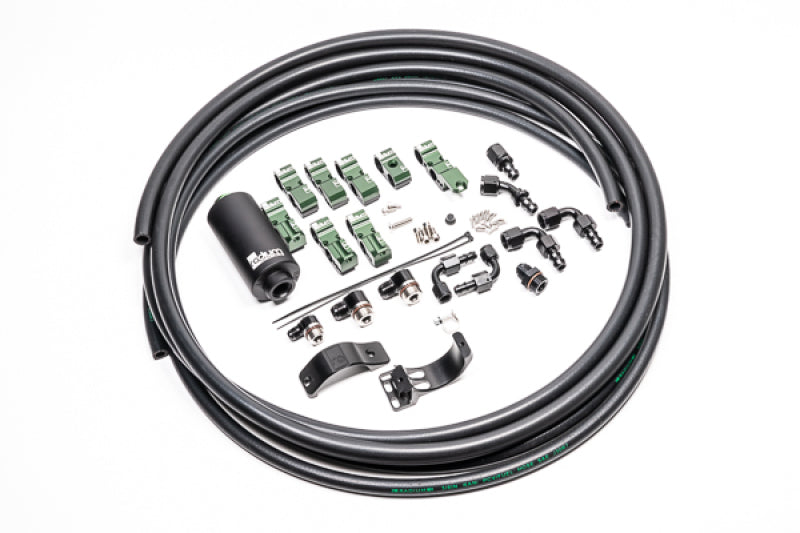Radium Engineering Late Nissan Fuel Hanger Plumbing Kit Stainless Filter Radium Engineering Fuel Pump Hangers  AXOPROS