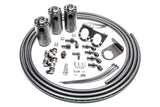Radium Engineering Triple Catch Can Kit Nissan R35 GT-R Fluid Lock Radium Engineering Oil Catch Cans  AXOPROS
