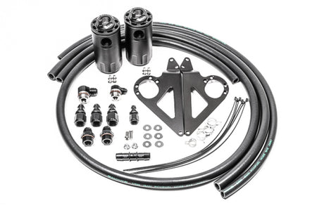 Radium FR-S/BRZ/86 Dual Catch Can Kit Fluid Lock Radium Engineering Oil Catch Cans  AXOPROS