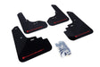 Rally Armor 05-09 Subaru Legacy / Outback Black UR Mud Flap w/Red Logo Rally Armor Mud Flaps  AXOPROS