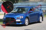 Rally Armor 08-17 Mitsubishi EVO X Black UR Mud Flap w/ Grey Logo Rally Armor Mud Flaps  AXOPROS