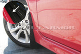 Rally Armor 10-13 Mazda3/Speed3 (Hatch/Sedan) Black UR Mud Flap w/Grey Logo Rally Armor Mud Flaps  AXOPROS