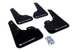 Rally Armor 10-13 Mazda3/Speed3 (Hatch/Sedan) Black UR Mud Flap w/White Logo Rally Armor Mud Flaps  AXOPROS
