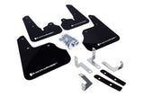 Rally Armor 12-16 Subaru Impreza 4D/5D Black UR Mud Flap w/White Logo Rally Armor Mud Flaps  AXOPROS