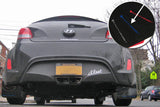 Rally Armor 12-18 Hyundai Veloster Black UR Mud Flap w/ Blue Logo Rally Armor Mud Flaps  AXOPROS