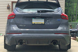 Rally Armor 12-19 Ford Focus ST / 16-19 RS Black UR Mud Flap w/Nitrous Blue Logo Rally Armor Mud Flaps  AXOPROS