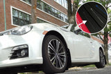 Rally Armor 13-17 Subaru BRZ/Toyota FR-S Black UR Mud Flap w/Grey Logo Rally Armor Mud Flaps  AXOPROS