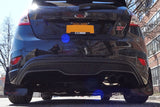 Rally Armor 13-19 Ford Fiesta ST Black UR Mud Flap w/Grey Logo Rally Armor Mud Flaps  AXOPROS