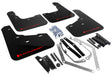 Rally Armor 13-19 Ford Fiesta ST Black UR Mud Flap w/Red Logo Rally Armor Mud Flaps  AXOPROS
