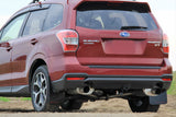 Rally Armor 14-18 Subaru Forester Black Mud Flap w/ Grey Logo Rally Armor Mud Flaps  AXOPROS