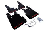 Rally Armor 14-18 Subaru Forester Black Mud Flap w/ Red Logo Rally Armor Mud Flaps  AXOPROS