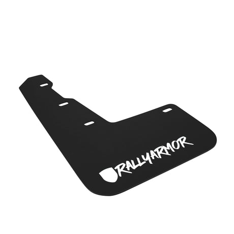 Rally Armor 15-21 Subaru WRX/STI Black Mud Flap White Altered Font Logo Rally Armor Mud Flaps  AXOPROS