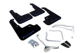 Rally Armor 15-21 Subaru WRX/STI Black UR Mud Flap w/Blue Logo Rally Armor Mud Flaps  AXOPROS