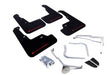 Rally Armor 15-21 Subaru WRX/STI Black UR Mud Flap w/Red Logo Rally Armor Mud Flaps  AXOPROS