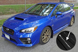 Rally Armor 15-21 Subaru WRX/STI Black UR Mud Flap w/White Logo Rally Armor Mud Flaps  AXOPROS