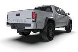 Rally Armor 16-23 Toyota Tacoma Gen 3 Black Mud Flap w/Grey Logo Rally Armor Mud Flaps  AXOPROS