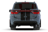 Rally Armor 16-24 Dodge Durango GT/Hellcat/RT/SRT 392/SXT Black UR Mud Flap Red Logo Rally Armor Mud Flaps  AXOPROS