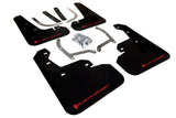 Rally Armor 17-23 Subaru Impreza 4D/5D Black UR Mud Flap w/Red Logo Rally Armor Mud Flaps  AXOPROS