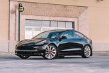 Rally Armor 17-23 Tesla Model 3 Black UR Mud Flap - Metallic Black Logo Rally Armor Mud Flaps  AXOPROS