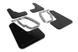 Rally Armor 17-23 Tesla Model 3 Black UR Mud Flap - Metallic Black Logo Rally Armor Mud Flaps  AXOPROS