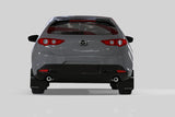 Rally Armor 19-25 Mazda3 Hatchback Black UR Mud Flap w/Red Logo Rally Armor Mud Flaps  AXOPROS