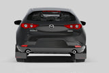Rally Armor 19-24 Mazda3 Hatchback Black UR Mud Flap w/White Logo Rally Armor Mud Flaps  AXOPROS