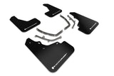 Rally Armor 19-24 Mazda3 Hatchback Black UR Mud Flap w/White Logo Rally Armor Mud Flaps  AXOPROS