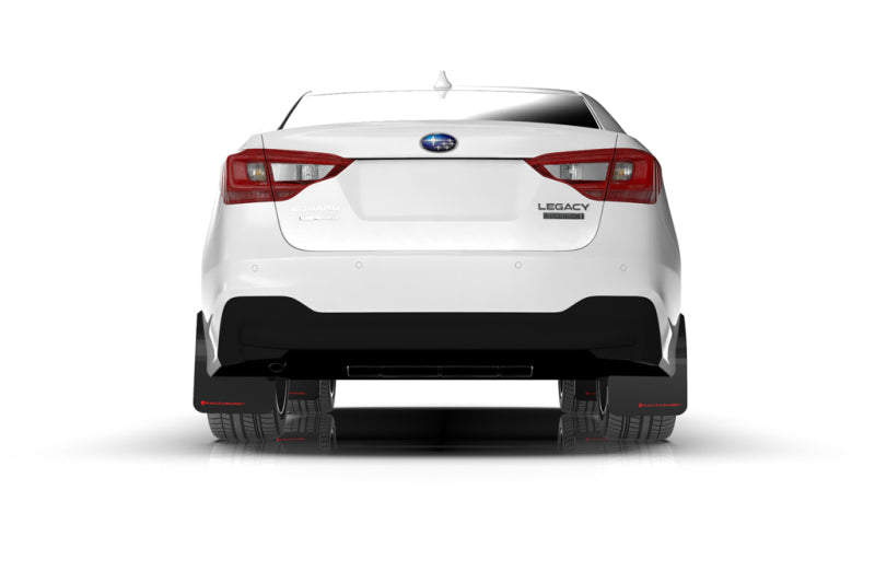 Rally Armor 20-25 Subaru Legacy Black UR Mud Flap w/Grey Logo Rally Armor Mud Flaps  AXOPROS