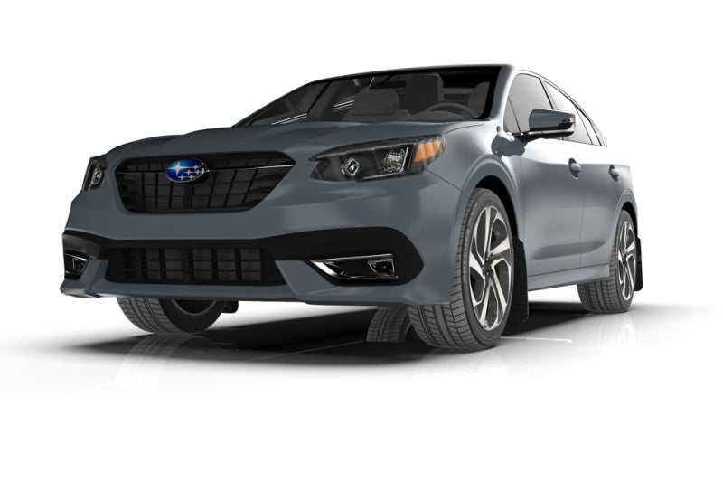 Rally Armor 20-25 Subaru Legacy Black UR Mud Flap w/Grey Logo Rally Armor Mud Flaps  AXOPROS