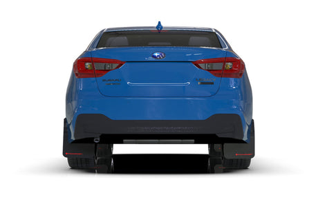 Rally Armor 20-25 Subaru Legacy Black UR Mud Flap w/Red Logo Rally Armor Mud Flaps  AXOPROS