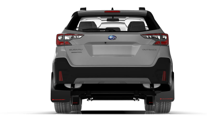 Rally Armor 20-25 Subaru Outback Black UR Mud Flap w/Blue Logo Rally Armor Mud Flaps  AXOPROS