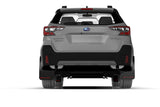 Rally Armor 20-25 Subaru Outback Black UR Mud Flap w/Blue Logo Rally Armor Mud Flaps  AXOPROS