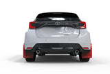 Rally Armor 20-23 Toyota GR Yaris Red Mud Flap w/White Logo Rally Armor Mud Flaps  AXOPROS