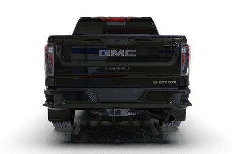 Rally Armor 20-24 GMC Sierra 2500/3500 HD Denali Black Mud Flap w/Metallic Black Logo Rally Armor Mud Flaps  AXOPROS