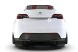 Rally Armor 20-25 Tesla Model Y Black Mud Flap - Metallic Black Logo Rally Armor Mud Flaps  AXOPROS