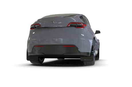 Rally Armor 20-25 Tesla Model Y Black UR Mud Flap w/Dark Grey Logo Rally Armor Mud Flaps  AXOPROS