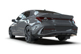 Rally Armor 2024-25 Hyundai Elantra N/N Line Black Mud Flap w/Grey Logo Rally Armor Mud Flaps  AXOPROS