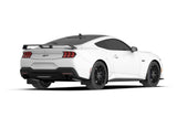Rally Armor 2024+ Ford Mustang Black UR Mud Flap w/ Metallic Black Logo Rally Armor Mud Flaps  AXOPROS