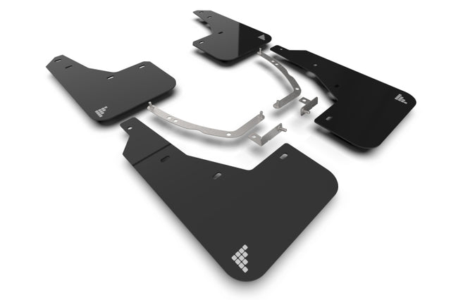 Rally Armor 2025 Hyundai Ioniq 5 PE Black UR Mud Flap w/Silver Battery Logo Rally Armor Mud Flaps  AXOPROS