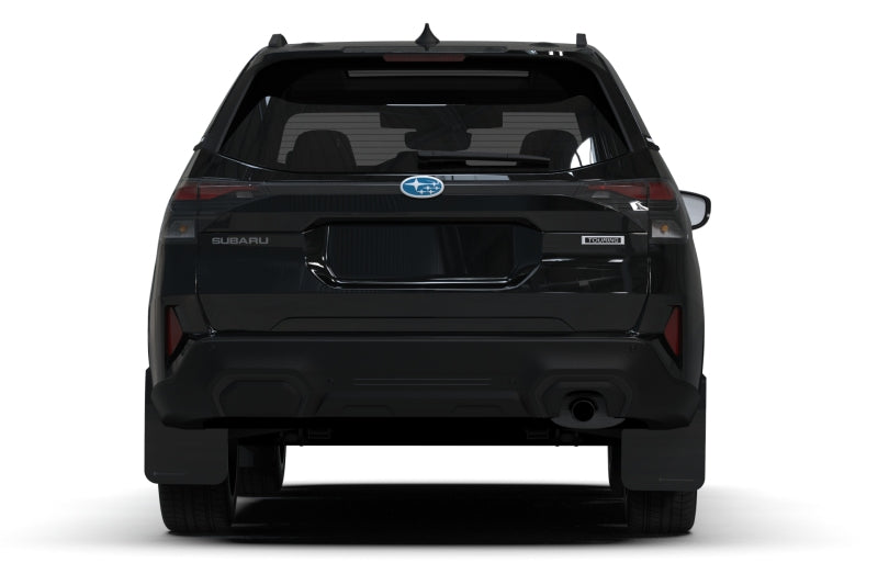 Rally Armor 2025 Subaru Forester Black UR Mud Flap w/Grey Logo Rally Armor Mud Flaps  AXOPROS