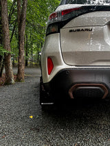 Rally Armor 2025 Subaru Forester Black UR Mud Flap w/Metallic Black Logo Rally Armor Mud Flaps  AXOPROS