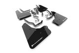 Rally Armor 2025+ Toyota 4Runner Black UR Mud Flap w/ White Logo Rally Armor Mud Flaps  AXOPROS
