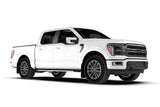 Rally Armor 21-24 Ford F-150 (Excl. Raptor) Black UR Mud Flap w/Metallic Black Logo Rally Armor Mud Flaps  AXOPROS